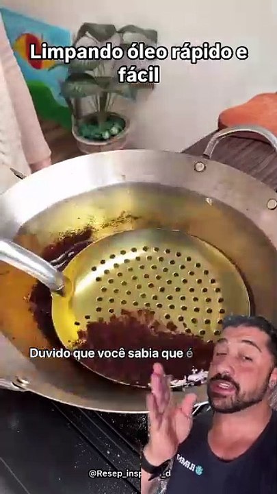 DICA DO OLEO DE FRITAR
