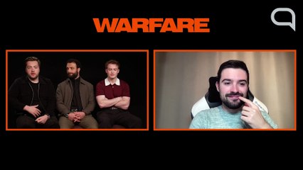 WARFARE: entrevista a Kit Connor, Cosmo Jarvis y Michael Gandolfini