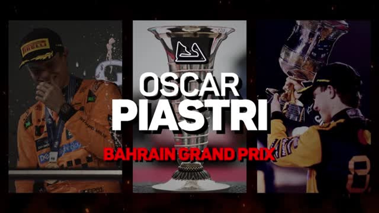 Bahrain GP F1 Star Driver - Oscar Piastri
