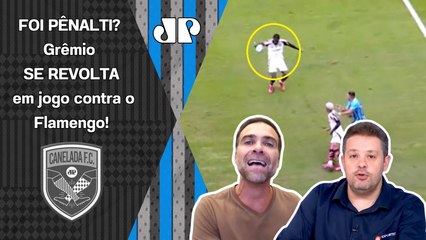 FOI PÊNALTI? O Grêmio foi ROUBADO contra o Flamengo??? "Cara, pra mim..." VEJA ANÁLISE!