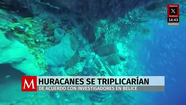 Huracanes en el Caribe podrían triplicarse en este siglo, afirman investigadores en Belice