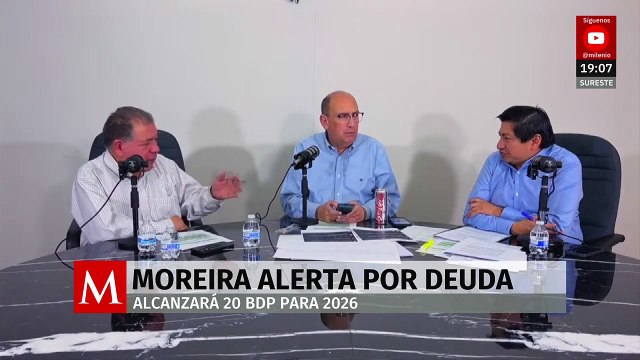 En 2026, la deuda pública llegará a 20 billones de pesos, advierte Moreira
