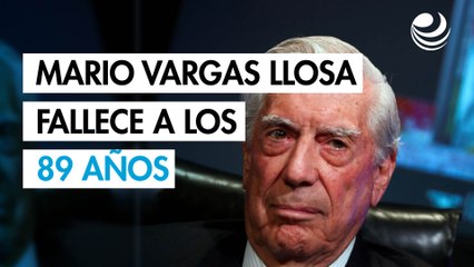 Mario Vargas Llosa muere a los 89 años