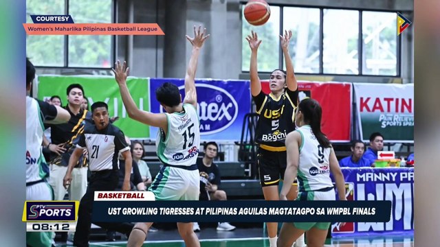 UST Growling Tigresses at Pilipinas Aguilas magtatagpo sa WMPBL Finals