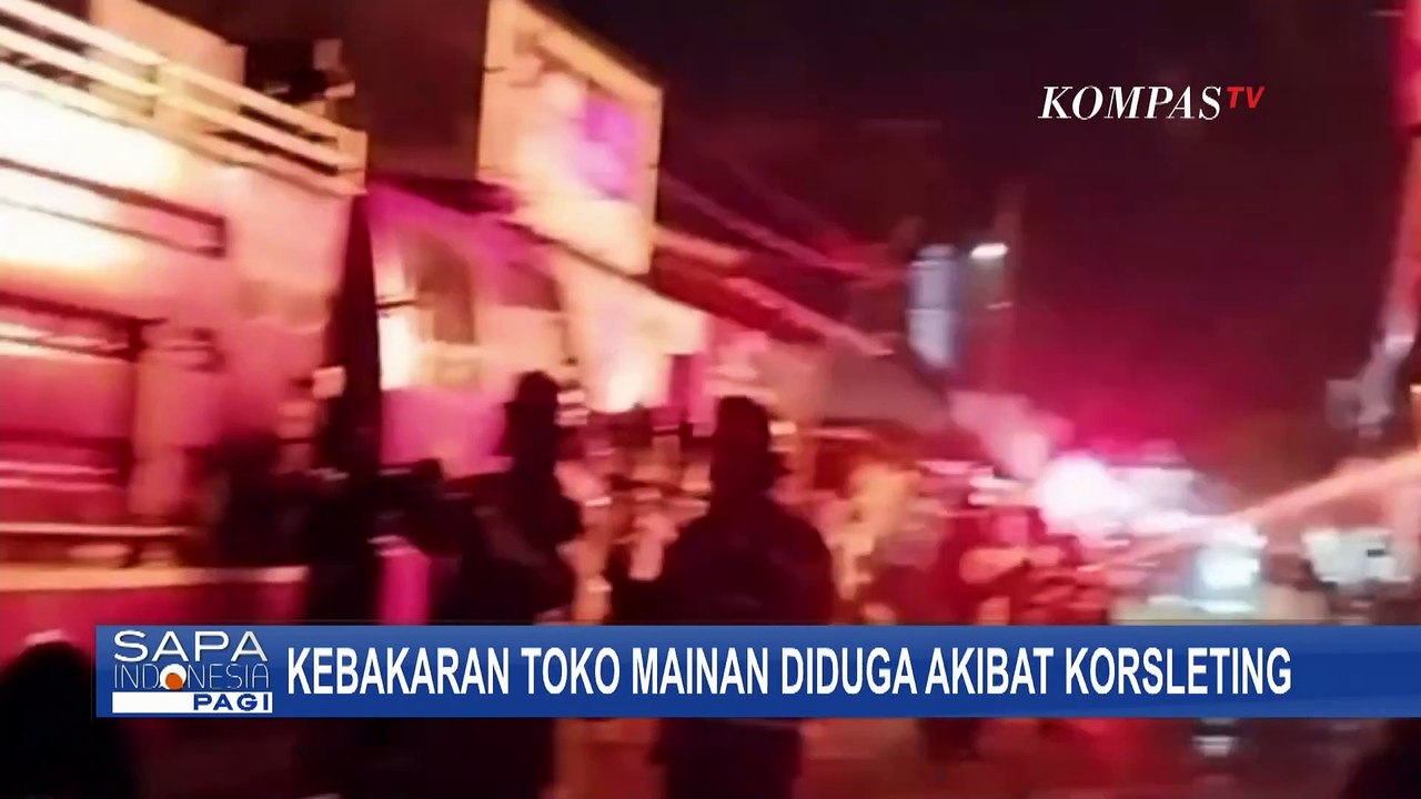 Ledakan Kembang Api saat Kebakaran Toko Mainan di Bogor, Diduga Akibat Korsleting