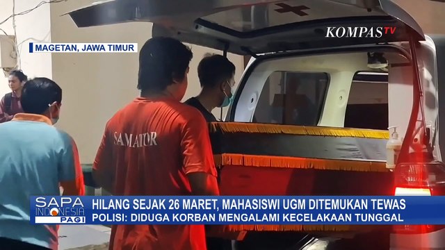 Mahasiswi UGM Ditemukan Tewas, Polisi: Diduga Korban Mengalami Kecelakaan Tunggal