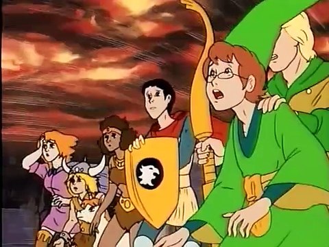 Dungeons & Dragons 19 The Last Illusion, Action Adventure Fantasy, animation, ダンジョンズ&ドラゴンズ アニメーション