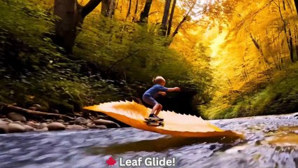 Riding Nature’s Skatepark! 🍁🛹💨