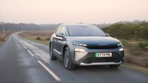 Der neue Škoda Elroq RS - 84-kWh-Batterie, mehr als 550 Kilometer elektrische Reichweite, Schnellladen mit bis 185 kW