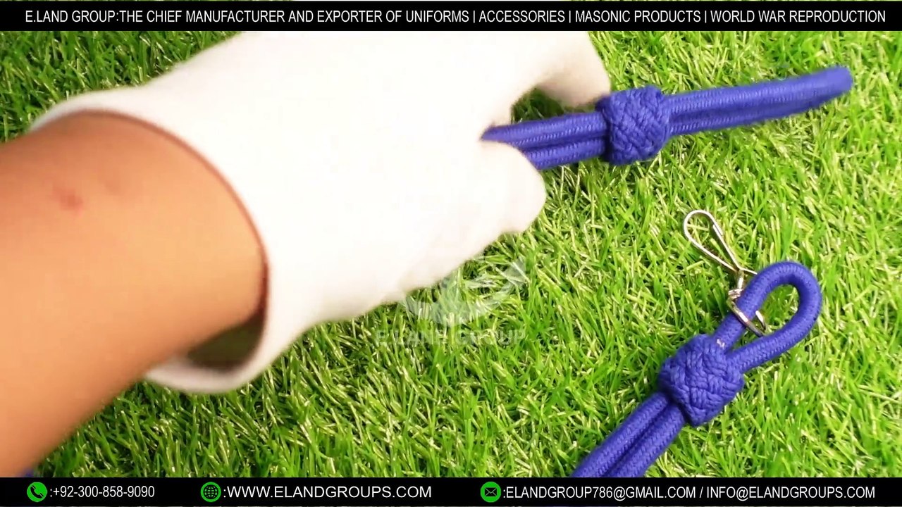 Military lanyard in pakistan, Regimental Lanyards, Military Army Lanyard, Manufacturer & Supplier