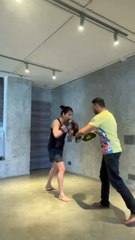 I love fighting changes within and breaking my body back into shape