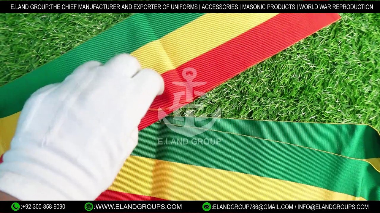 Echarpe de maire avec glands et coulant, Echarpe Maire ou Maire Adjoint,  Echarpe De Maire