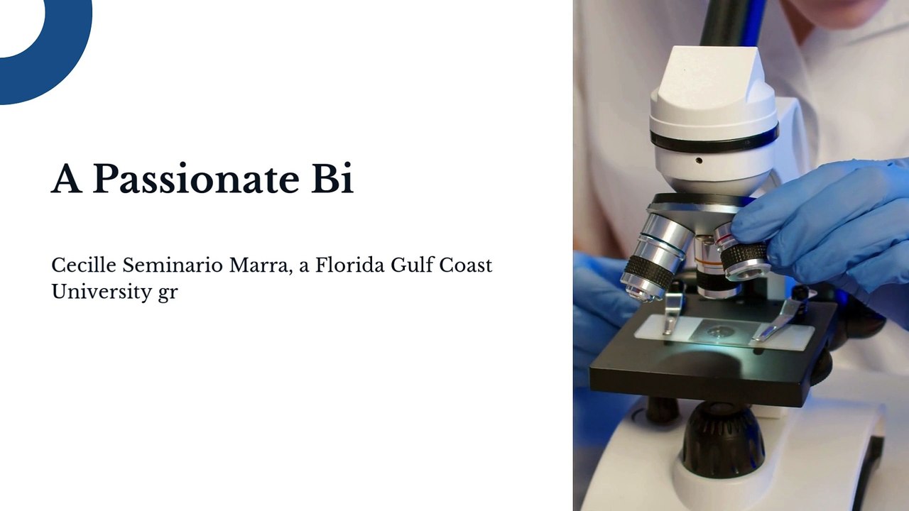 Cecille Seminario Marra - Specializes In Medical Technology Innovations