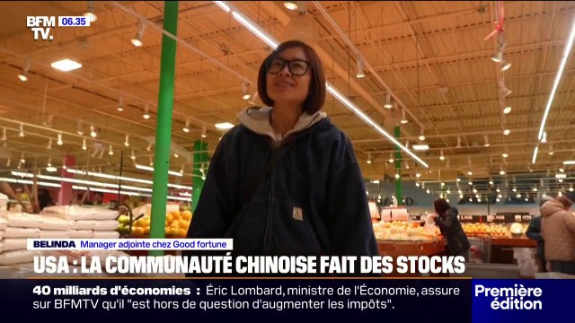 Sur fond de guerre commerciale avec la Chine, la communauté asiatique des États-Unis fait des stocks de produits importés