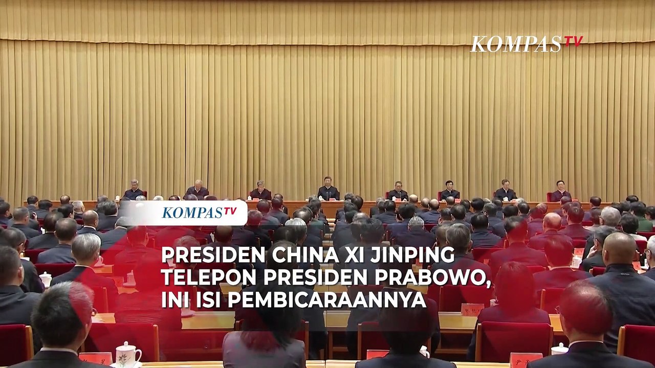 Presiden China Xi Jinping telepon Presiden Prabowo, Ini Isi Pembicaraannya
