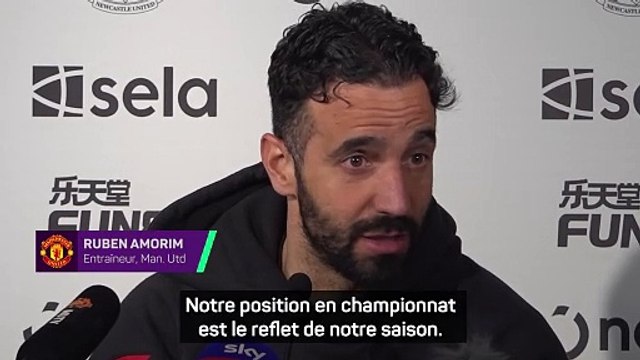 Amorim : Notre position en championnat est le reflet de notre saison