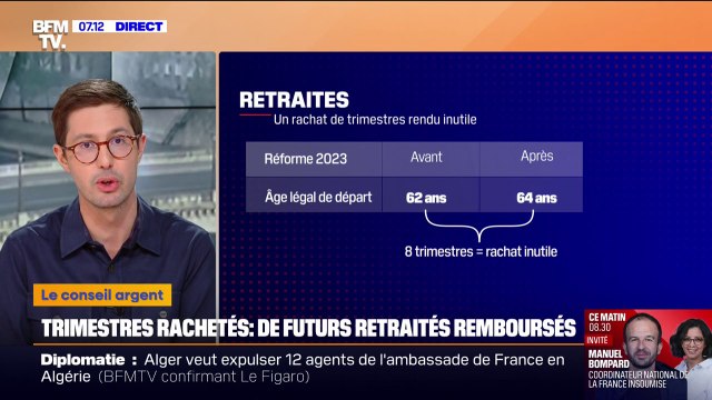 Ce vendredi 14 avril est la date limite pour demander le remboursement du rachat de trimestres devenu inutile du fait de la réforme des retraites