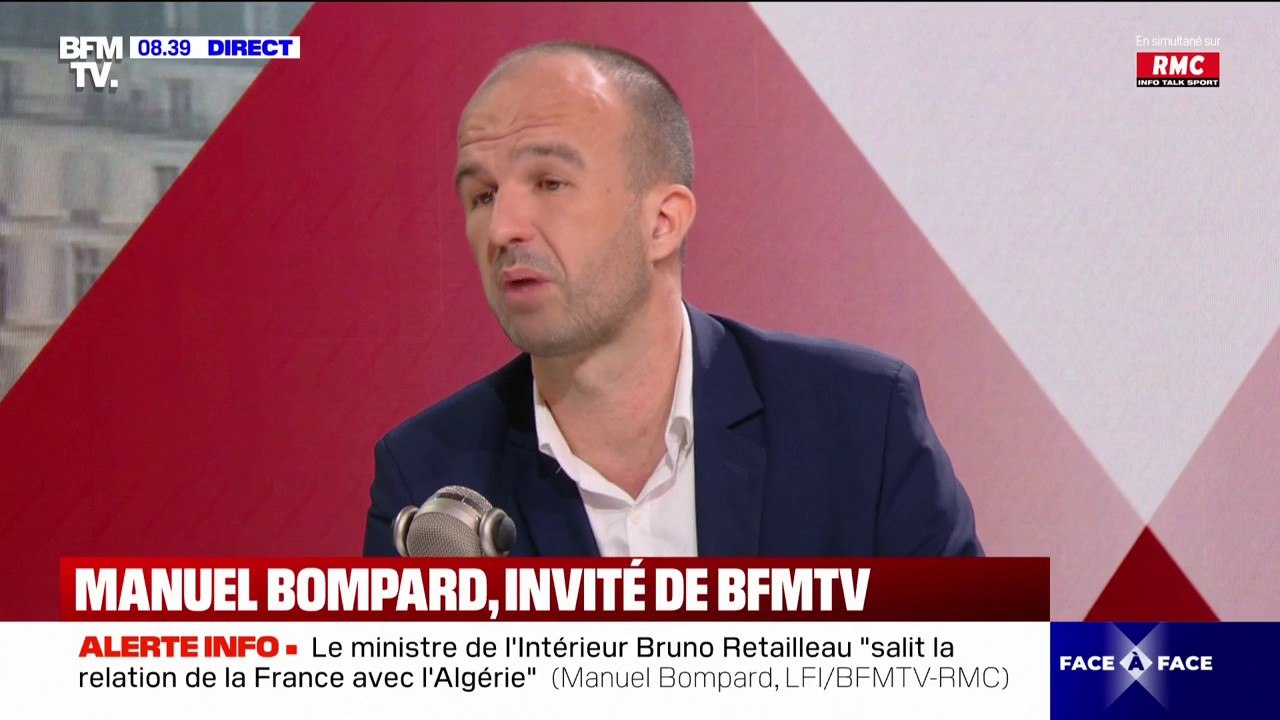 40 milliards d'euros d'économies en 2026: Manuel Bompard (LFI) propose de "taxer les multinationales au regard du chiffre d'affaires réalisé en France" et "le patrimoine des milliardaires"