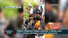 Tebing Longsor di Bangkalan Timpa Empat Warga Usai Hadiri Hajatan