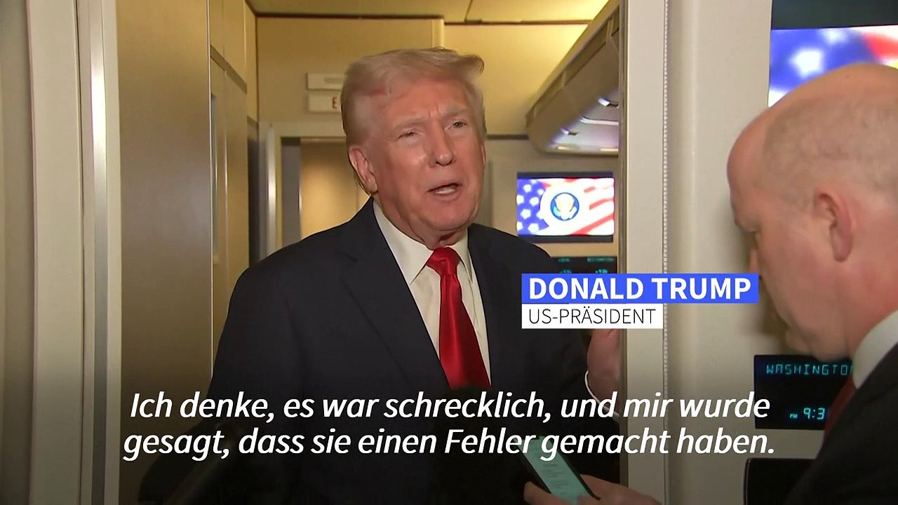 Trump nennt tödlichen raketenangriff auf sumy "schreckliche sache"