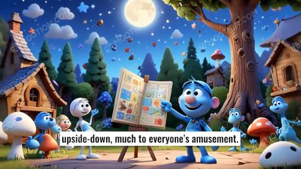 "The Golden Smurfberry Quest 🌙 | Smurf Village's Magical Adventure!"