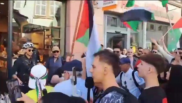 Honte à Strasbourg : Une boulangerie assiégée par des pro-palestiniens car ils imaginent que le propriétaire est juif - La police obligée de protéger l'établissement