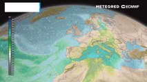 Sintflutartige und unwetterartige Niederschläge treffen die Küsten vom Ligurischen Meer und reichen bis zu den Regionen am Adriatischen Meer. In Deutschland gibt es auch gewittrigen Regen.