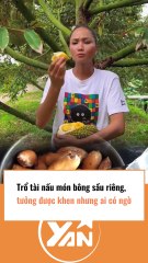 Bông sầu riêng xào thịt