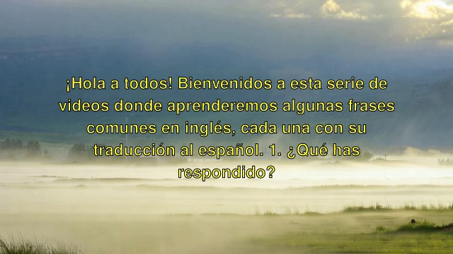 Frases Comunes en Ingles: Desde 'Te quiero' hasta 'No se que hacer'