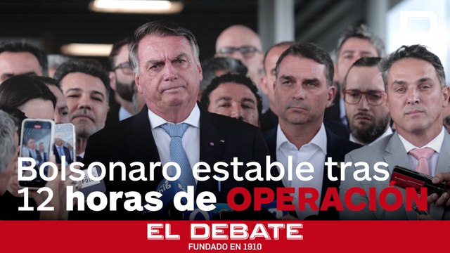 Bolsonaro permanece en cuidados intensivos tras una compleja cirugía intestinal de 12 horas