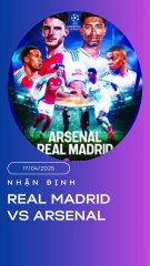 Soi kèo Real Madrid vs Arsenal – 02h00 17/04/2025 – Kèo C1