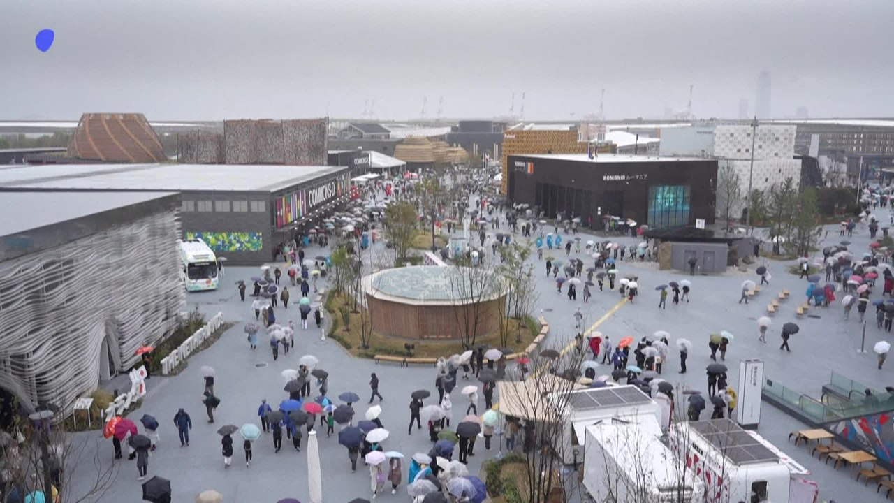 Coup d'envoi de l'Expo universelle d'Osaka, rendez-vous futuriste d'un monde fracturé