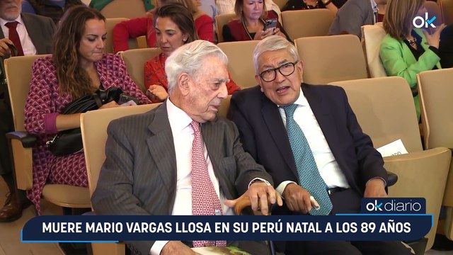 Muere Mario Vargas Llosa en su Perú natal a los 89 años
