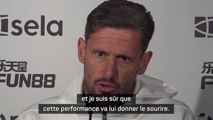 Newcastle - Tindall : "Je suis sûr que cette performance va donner le sourire à Howe"