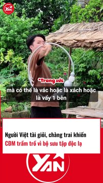 Chàng sinh viên GenZ khiến người khác trầm trồ