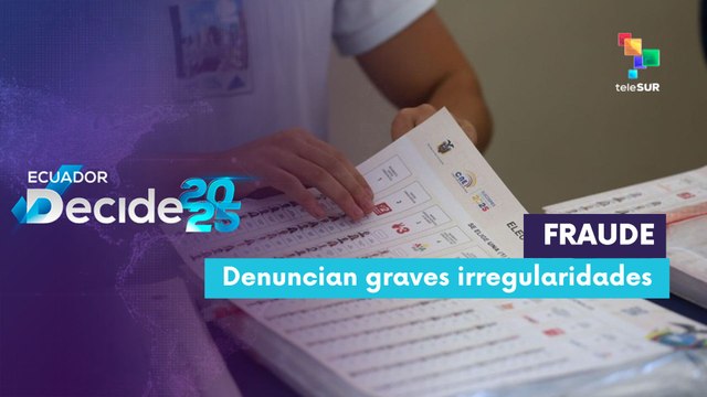 Ecuatorianos denunciaron irregularidades durante la jornada electoral de este domingo 13 de abril