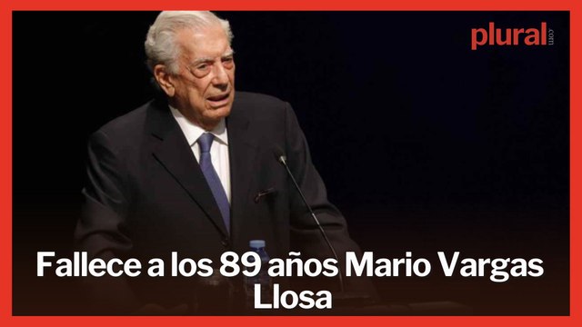 Fallece a los 89 años Mario Vargas Llosa, Premio Nobel de Literatura