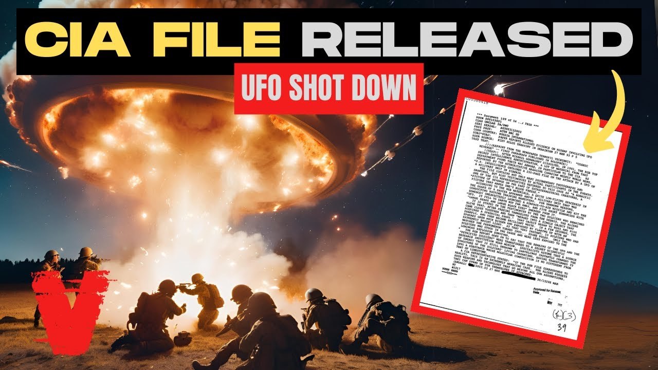 CIA FILE GOES VIRAL UFO Attack on Soviet Forces (It Didn't End Well)