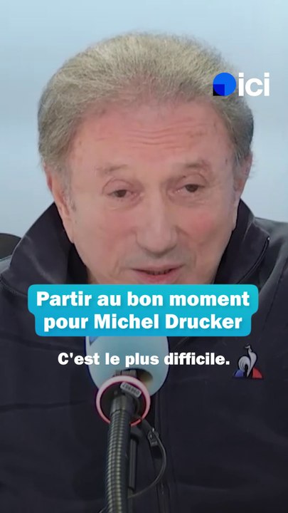 Michel Drucker : "Je voudrais sortir par le haut, mais j'ai encore des choses à faire"