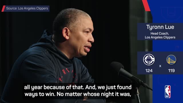 Clippers have played with a chip on their shoulder - Lue on reaching the playoffs