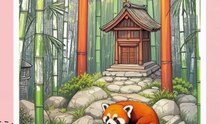 Step by Step Sketch + Coloring a Cute and Adorable Red Panda! II Easy Way to Draw & Color a Cute Adorable Red Panda - Cute Art Tutorial!