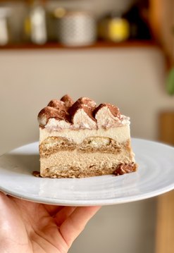 Cheesecake Tiramisu Sans Cuisson | Recette Facile, Rapide et Gourmande de Cheesecake au Mascarpone