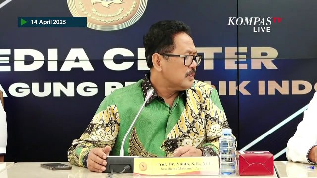 [FULL] Mahkamah Agung Tanggapi 4 Hakim Ditetapkan Sebagai Tersangka Suap Kasus CPO