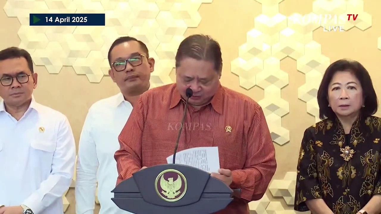 Negosiasi soal Tarif Trump, Airlangga: Indonesia Kirim Delegasi ke AS