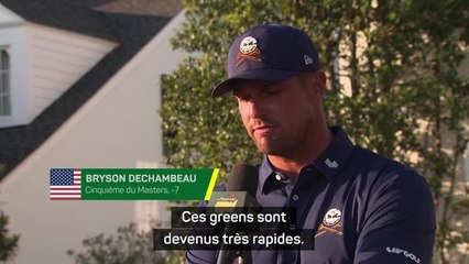 Masters - DeChambeau : "McIlroy ? Il n'a pas voulu me parler"