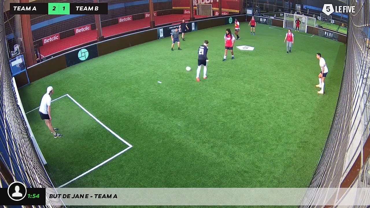 But de Jan E - Team A