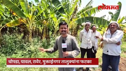 शेतकऱ्यांच्या हातातोंडाशी आलेला घास हिरावला