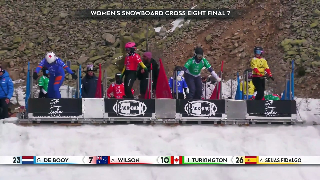 LIVE Championnats du Monde Junior Snowboard Cross ISOLA2000 M&W