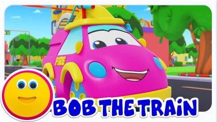 Roues Sur le Camion de Pompier + Plus Comptines et Vidéos Dessins Animés Pour les Enfants