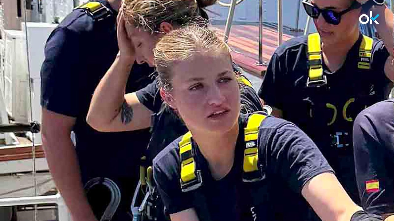 La Casa del Rey publica nuevas imágenes de Leonor tras cumplir la mitad de su travesía en Elcano